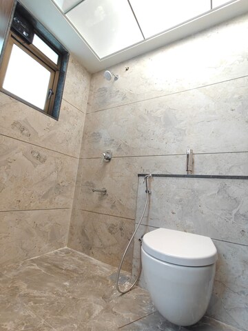Bathroom in 3 BHK Apartment at Rahul Aston, Hinjewadi – for Rent
