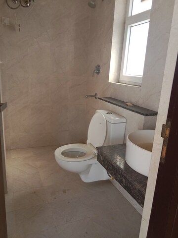 Bathroom in 3 BHK Apartment at Shapoorji Pallonji Joyville Gurgaon, Sector 102 – for Rent