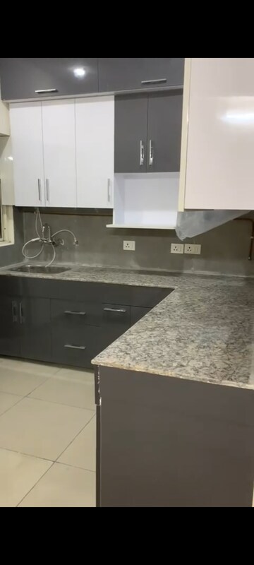 Kitchen in 3 BHK Apartment at Panchsheel Greens, Sector 16 Greater Noida – for Rent