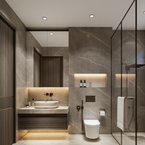 Kitchen in 3 BHK Builder Floor at Pitampura – for Sale