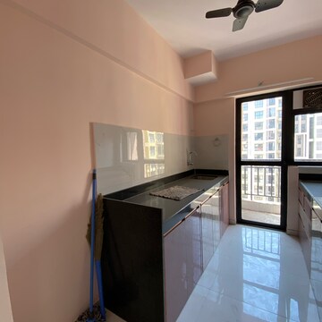 Kitchen in 2 BHK Apartment at Runwal Gardens Phase 2, Kalyan Shilphata Road – for Rent