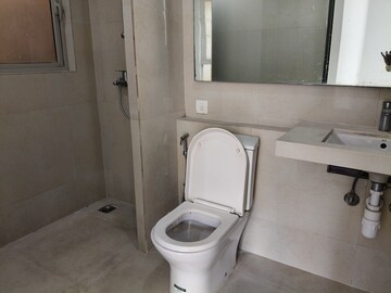 Bathroom in 2 BHK Apartment at Hiranandani Delanna, Ghodbunder Road – for Rent