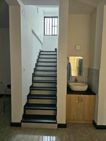 Staircase in 4 BHK Villa at 42 Queens Square, Sarjapur – for Rent