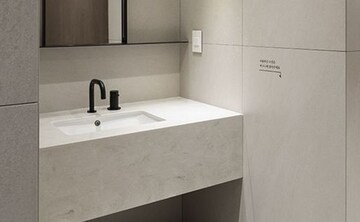 Bathroom in  Office Space at Twin Complex, Andheri East – for Rent