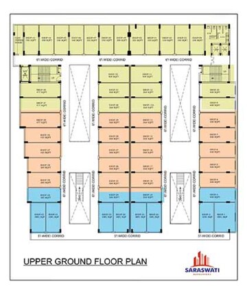 Floor Plan in  Shop at Sector 1 Greater Noida – for Sale