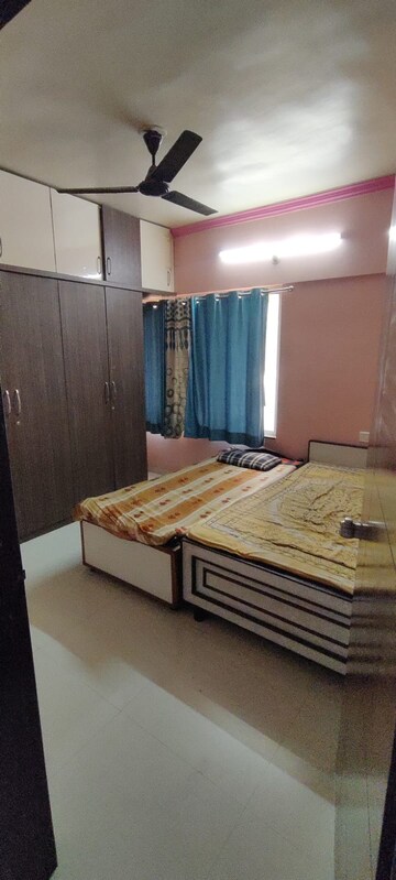 Bedroom in 1 BHK Apartment at GK Dwarka Sai, Rahatani – for Rent