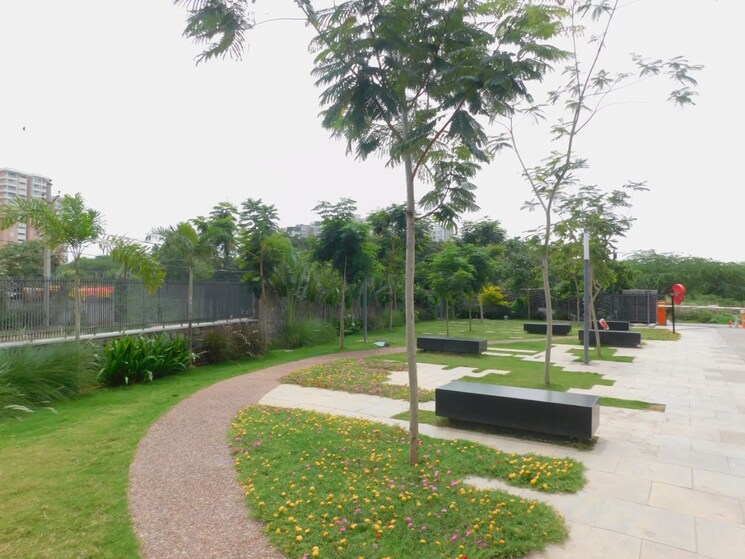 Garden, myscape-sanctuary 3 Bedroom 2349 Sq.Ft. Apartment In Hafeezpet Hyderabad 8800340