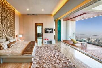 Bedroom in 4 BHK Apartment at Avighna One Avighna Park, Lower Parel – for Rent