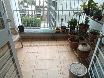 Balcony in 1 BHK Apartment at Aundh – for Rent