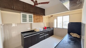 Kitchen in 2 BHK Apartment at Bramha Skycity Apartment, Dhanori – for Rent