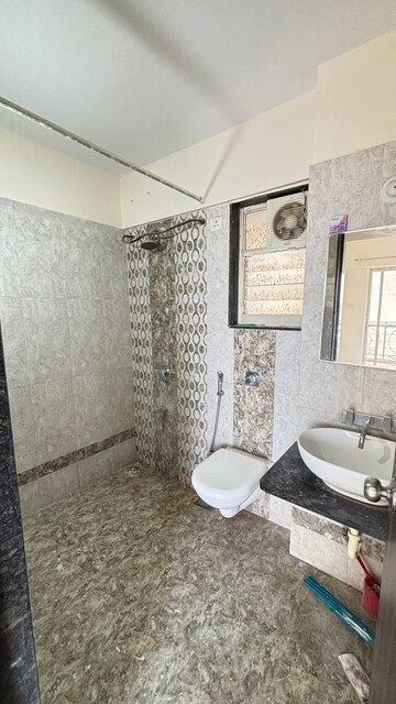 Bathroom in 2 BHK Apartment at Bramha Skycity Apartment, Dhanori – for Rent