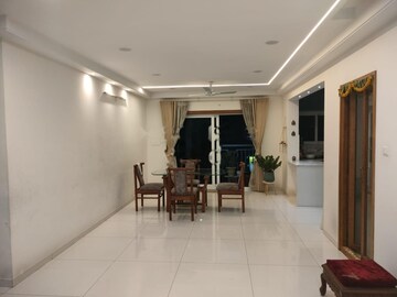 Living Room in 3 BHK Apartment at Rajapushpa Regalia, Kokapet – for Rent
