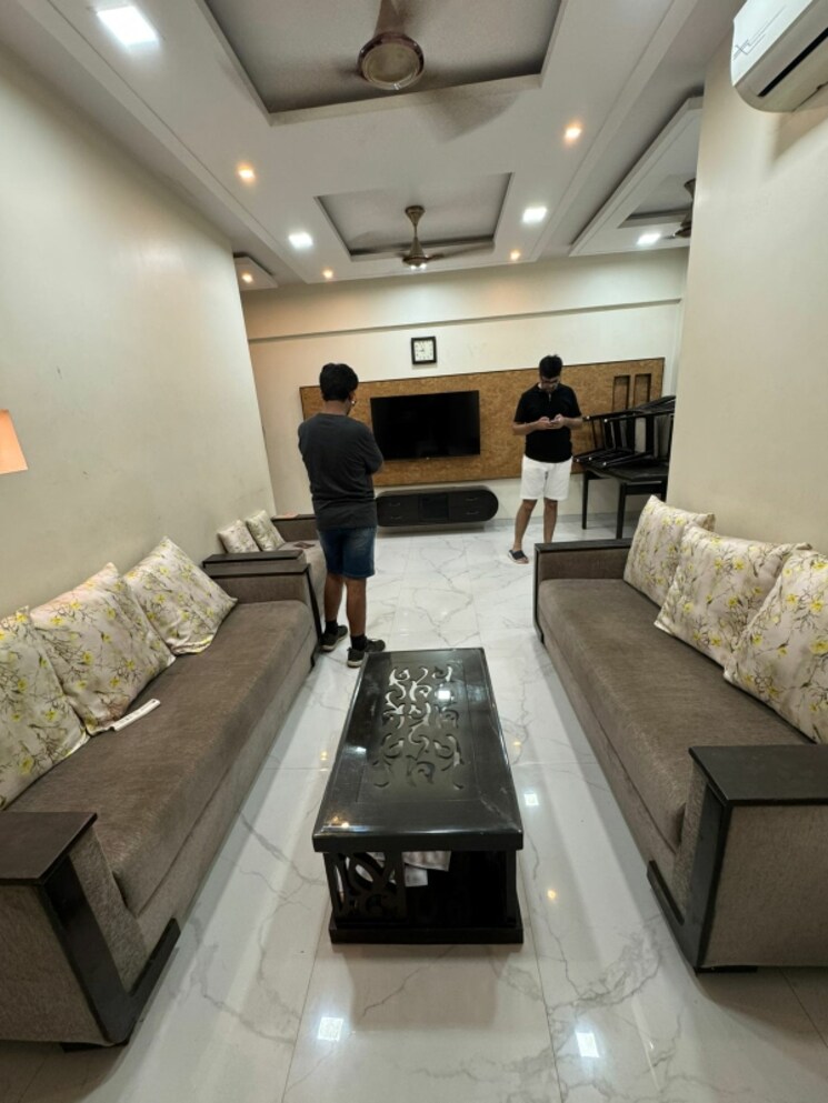 Living Room, nirmal-lifestyle-residency-chs-ltd 3 Bedroom 900 Sq.Ft. Apartment In Mulund West Mumbai 8800471