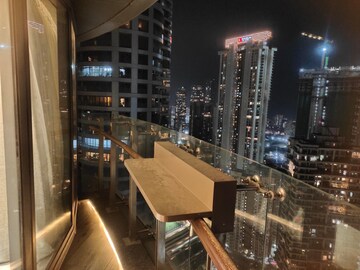 Balcony in 4 BHK Apartment at Lodha World View, Worli – for Rent