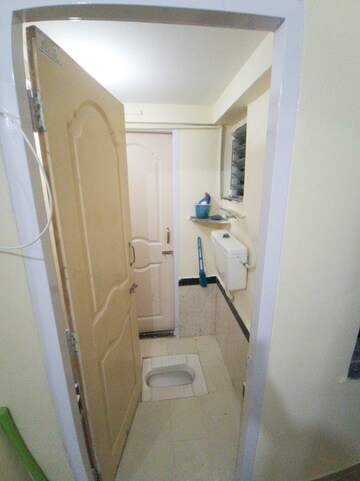 Bathroom in 1 RK Apartment at MHADA Prakash Cotton Mill, Lower Parel – for Rent