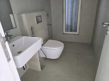 Bathroom in 3 BHK Apartment at Indiabulls Sky Forest, Lower Parel – for Rent