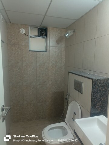 Bathroom in 2 BHK Apartment at Godrej Green Cove, Mahalunge – for Rent