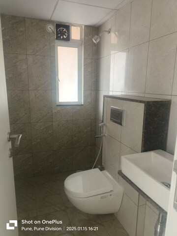 Bathroom in 2 BHK Apartment at Godrej Green Cove, Mahalunge – for Rent
