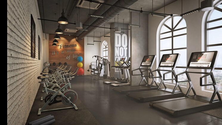 Gym, empire-centrum 2 Bedroom 990 Sq.Ft. Apartment In Ambernath West Thane 8800553