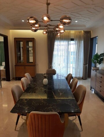 Living Room in 4 BHK Apartment at Harsha Sky High, Shaikpet – for Rent