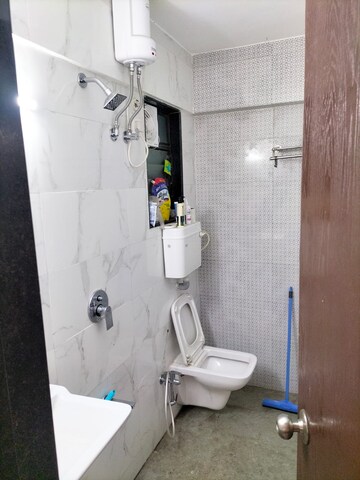 Bathroom in 1 BHK Apartment at Bhoomi Samarth, Goregaon East – for Rent