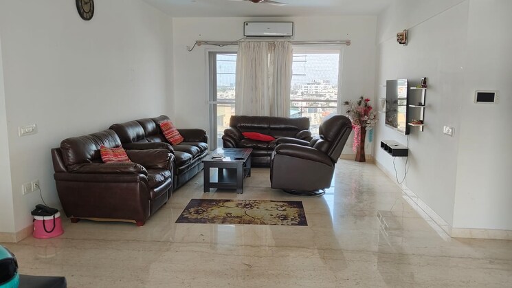 Living Room, snn-raj-spiritua 4 Bedroom 3300 Sq.Ft. Apartment In Jp Nagar Bangalore 8800588