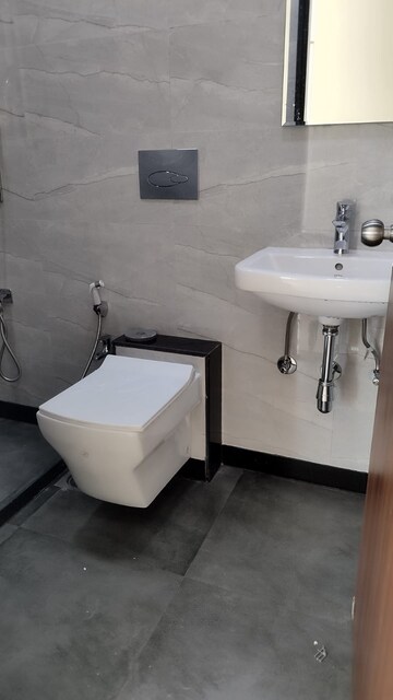Bathroom in 2 BHK Apartment at Triumph Tower, Malad West – for Rent