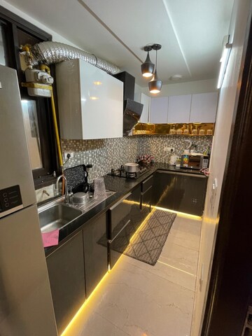 Kitchen in 3 BHK Builder Floor at Saket – for Rent