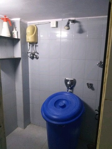 Bathroom in 1 BHK Apartment at Sai Alpa CHS, Malad West – for Rent