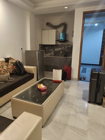 Kitchen in 1 BHK Builder Floor at Ansal Sushant Lok I, Sector 43 – for Rent