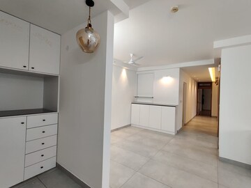 Bathroom in 2.5 BHK Apartment at Mantri Lithos, Thanisandra – for Rent