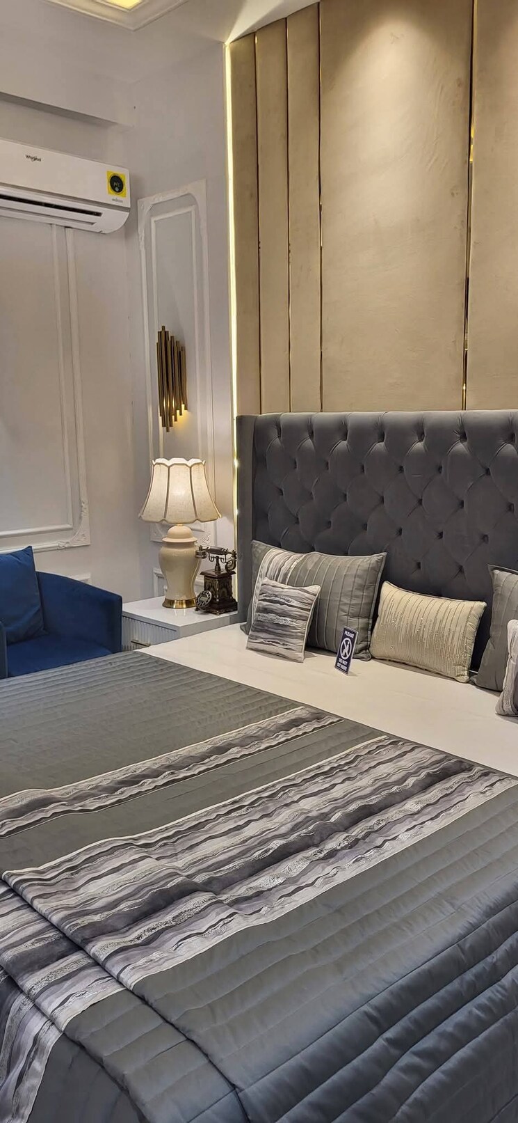 Bedroom, pir machalla 3 Bedroom 1680 Sq.Ft. Builder Floor In Pir Machalla Zirakpur 8800774