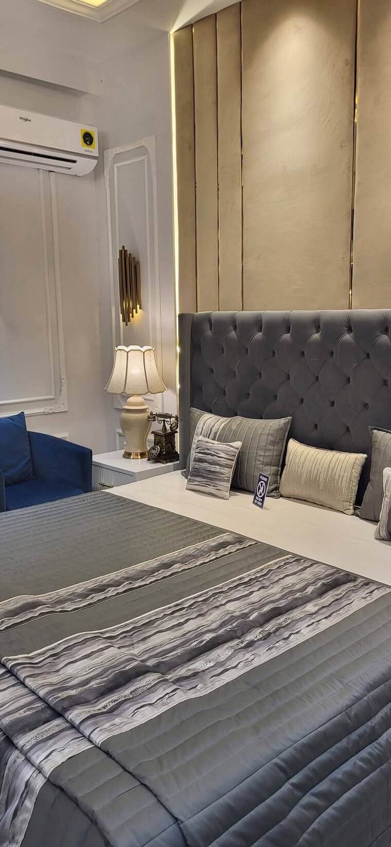 Bedroom, pir machalla 3 Bedroom 1680 Sq.Ft. Builder Floor In Pir Machalla Zirakpur 8800774