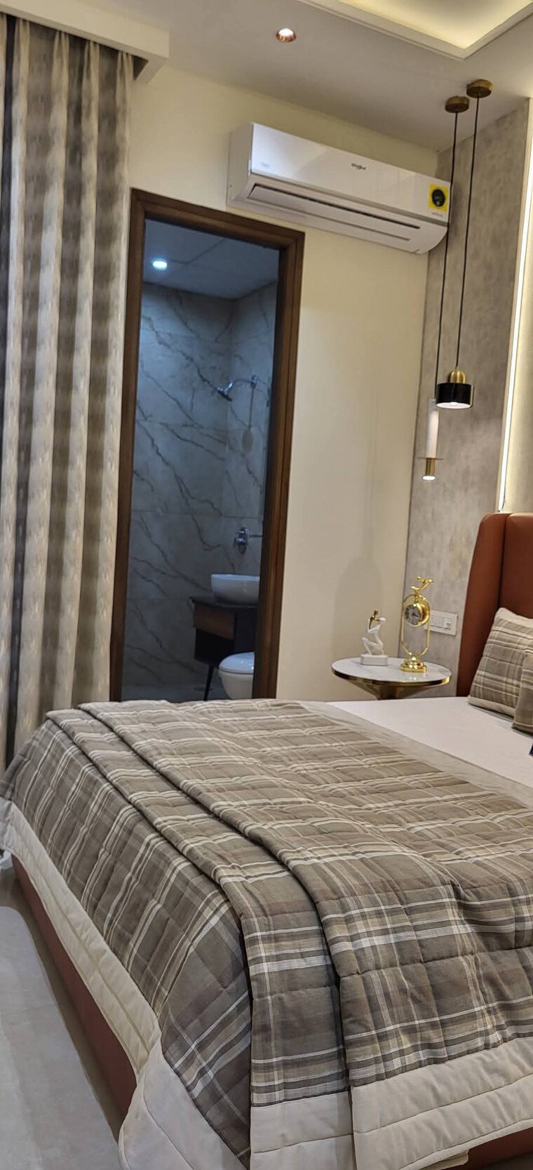 Bedroom, pir machalla 3 Bedroom 1680 Sq.Ft. Builder Floor In Pir Machalla Zirakpur 8800774