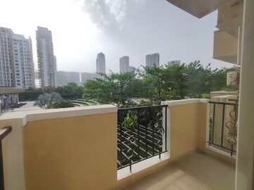 Balcony in 3 BHK Builder Floor at Emaar MGF Emerald Hills, Sector 65 – for Rent