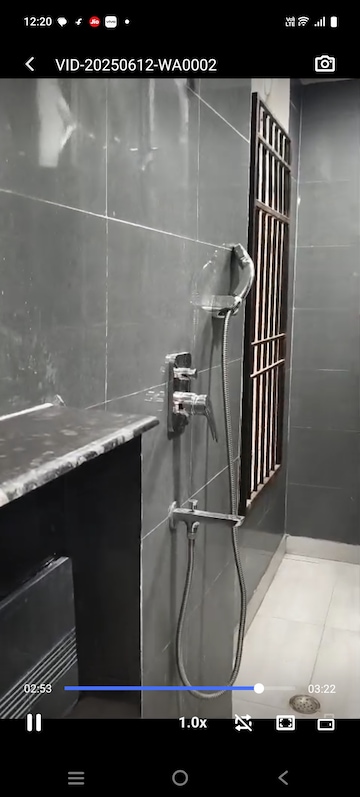 Staircase in 3 BHK Apartment at Prateek Grand Paeonia, Krishna Vihar – for Rent