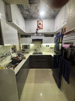 Kitchen in 3 BHK Apartment at Amrapali Sapphire, Sector 45 – for Sale