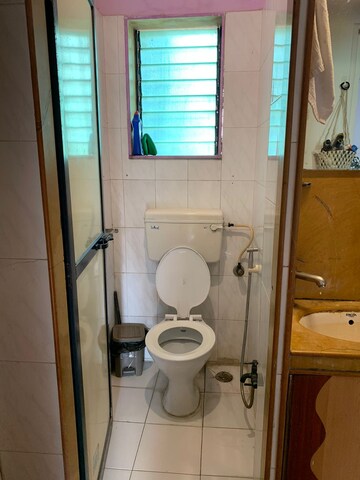 Bathroom in 1 BHK Apartment at Inlaks Park, Andheri West – for Rent