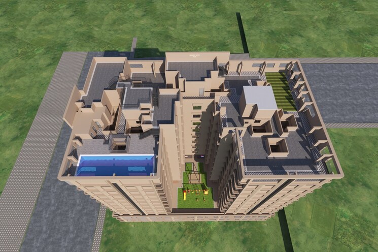 Master Plan, sky-view-apartments 2 Bedroom 650 Sq.Ft. Apartment In Ambernath Thane 8801010