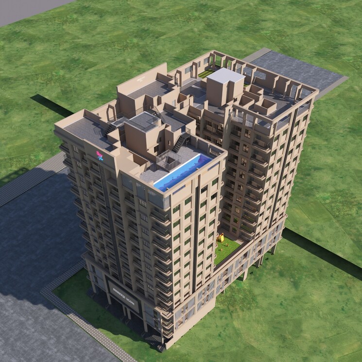 Exterior View, sky-view-apartments 2 Bedroom 650 Sq.Ft. Apartment In Ambernath Thane 8801010