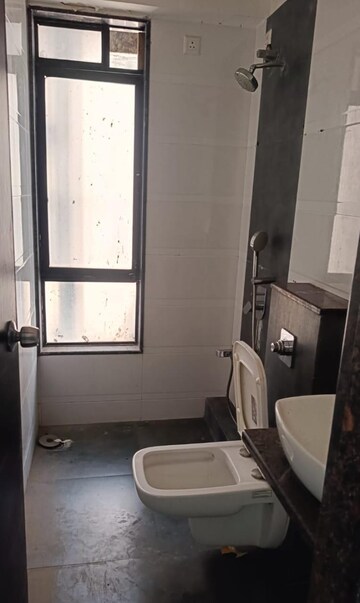 Bathroom in 3 BHK Apartment at JP Rishabh Tower Azad Nagar, Andheri West – for Rent