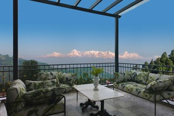 Balcony in 3.5 BHK Villa at Mukteshwar – for Sale