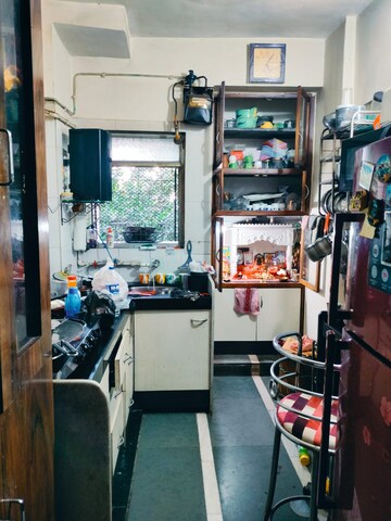 Kitchen in 2 BHK Apartment at Rutu Enclave, Kasarvadavali – for Rent
