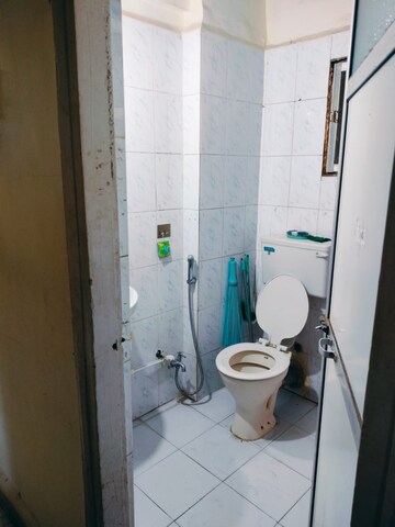 Bathroom in 2 BHK Apartment at Rutu Enclave, Kasarvadavali – for Rent