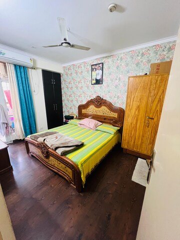 Bedroom in 2 BHK Apartment at Gaurs Global Village, Sain Vihar – for Rent