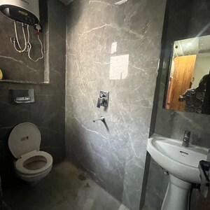 Bathroom in 2 BHK Builder Floor at Chattarpur – for Sale
