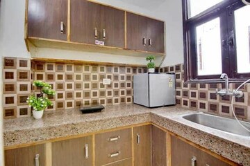Kitchen in 2 BHK Builder Floor at Kishangarh – for Rent