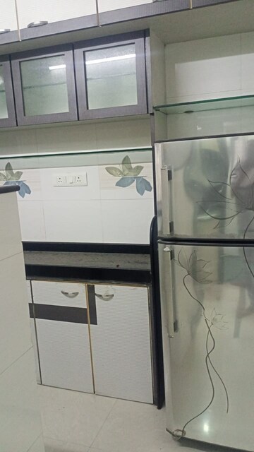 Kitchen in 1 BHK Apartment at Panchavati Gardens, Malad East – for Rent