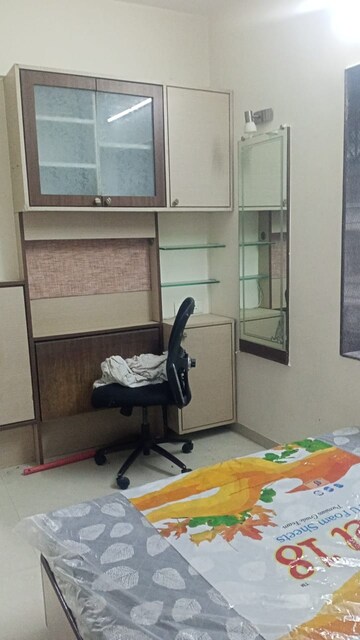 Master Bedroom in 1 BHK Apartment at Panchavati Gardens, Malad East – for Rent