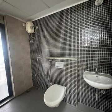 Bathroom in 1 BHK Apartment at Lodha Palava Downtown, Taloja Bypass Road – for Rent